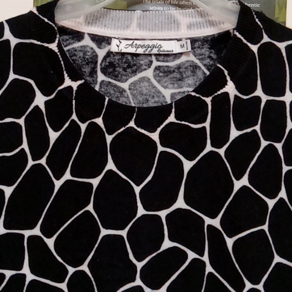 printed sweater